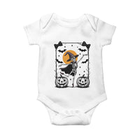 Funny Skeleton Witches Dance Ballet Baby Onesie Halloween Gift - Wonder Print Shop