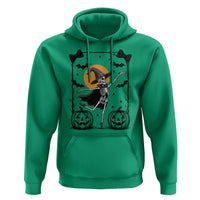 Funny Skeleton Witches Dance Ballet Hoodie Halloween Gift - Wonder Print Shop