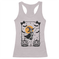 Funny Skeleton Witches Dance Ballet Racerback Tank Top Halloween Gift - Wonder Print Shop