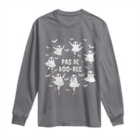 Halloween Ballet Ghost Long Sleeve Shirt Pas De Boo Ree Gift - Wonder Print Shop
