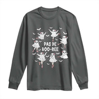 Halloween Ballet Ghost Long Sleeve Shirt Pas De Boo Ree Gift - Wonder Print Shop