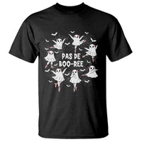 Halloween Ballet Ghost T Shirt Pas De Boo Ree Gift - Wonder Print Shop