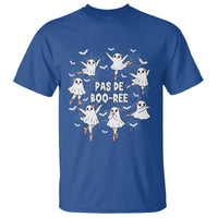 Halloween Ballet Ghost T Shirt Pas De Boo Ree Gift - Wonder Print Shop