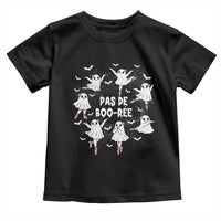 Halloween Ballet Ghost Toddler T Shirt Pas De Boo Ree Gift - Wonder Print Shop