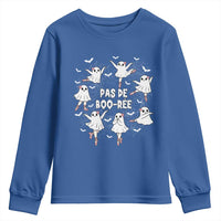 Halloween Ballet Ghost Youth Sweatshirt Pas De Boo Ree Gift - Wonder Print Shop