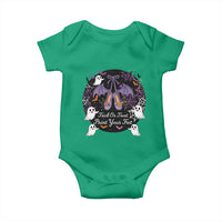 Trick Or Treat Point Your Feet Baby Onesie Funny Halloween Ballet Gift - Wonder Print Shop