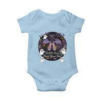 Trick Or Treat Point Your Feet Baby Onesie Funny Halloween Ballet Gift - Wonder Print Shop