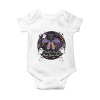 Trick Or Treat Point Your Feet Baby Onesie Funny Halloween Ballet Gift - Wonder Print Shop