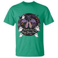 Trick Or Treat Point Your Feet T Shirt Funny Halloween Ballet Gift - Wonder Print Shop