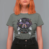 Trick Or Treat Point Your Feet T Shirt For Women Funny Halloween Ballet Gift - Wonder Print Shop