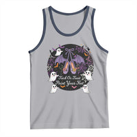 Trick Or Treat Point Your Feet Tank Top Funny Halloween Ballet Gift - Wonder Print Shop