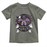 Trick Or Treat Point Your Feet Toddler T Shirt Funny Halloween Ballet Gift - Wonder Print Shop