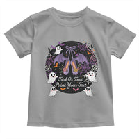 Trick Or Treat Point Your Feet Toddler T Shirt Funny Halloween Ballet Gift - Wonder Print Shop