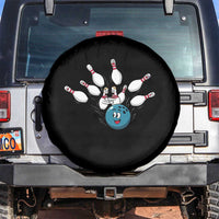 Funny Sport Bowler Gift Spare Tire Cover Bowling Ball Chasing Pins - Wonder Print Shop