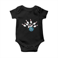 Funny Sport Bowler Gift Baby Onesie Bowling Ball Chasing Pins - Wonder Print Shop