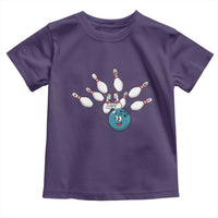 Funny Sport Bowler Gift Toddler T Shirt Bowling Ball Chasing Pins - Wonder Print Shop