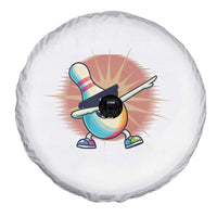 Dabbing Bowling Pin Spare Tire Cover Funny Player Gift - Wonder Print Shop