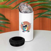 Dabbing Bowling Pin 4 in 1 Can Cooler Tumbler Funny Player Gift - Wonder Print Shop