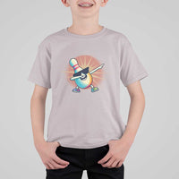 Dabbing Bowling Pin T Shirt For Kid Funny Player Gift - Wonder Print Shop