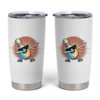 Dabbing Bowling Pin Tumbler Cup Funny Player Gift - Wonder Print Shop