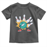 Funny Bowling Ball Dab Toddler T Shirt Sports Lover Gift - Wonder Print Shop