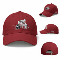 This Is My Spare Shirt Baseball Cap Funny Bowling Gift