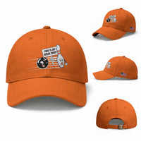 This Is My Spare Shirt Baseball Cap Funny Bowling Gift