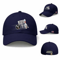 This Is My Spare Shirt Baseball Cap Funny Bowling Gift