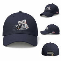 This Is My Spare Shirt Baseball Cap Funny Bowling Gift