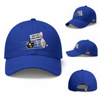 This Is My Spare Shirt Baseball Cap Funny Bowling Gift