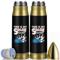 This Is My Spare Shirt Bullet Tumbler Bowling Pun Gift - Wonder Print Shop