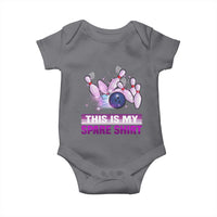 Funny Bowling Lover Baby Onesie This Is My Spare Shirt Quote - Wonder Print Shop