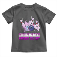 Funny Bowling Lover Toddler T Shirt This Is My Spare Shirt Quote - Wonder Print Shop
