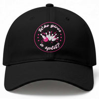 Funny Bowling Quote Baseball Cap Who Gives A Split For Women