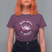 Funny Bowling Quote T Shirt For Women Who Gives A Split For Women - Wonder Print Shop