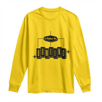 Id Rather Be Bowling Long Sleeve Shirt Funny Bowler Gift - Wonder Print Shop