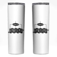 Id Rather Be Bowling Skinny Tumbler Funny Bowler Gift - Wonder Print Shop