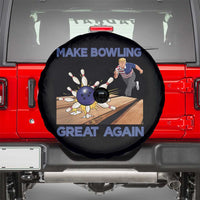 Make Bowling Great Again Spare Tire Cover Funny Bowler Gift - Wonder Print Shop