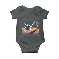 Make Bowling Great Again Baby Onesie Funny Bowler Gift - Wonder Print Shop