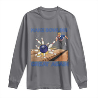 Make Bowling Great Again Long Sleeve Shirt Funny Bowler Gift - Wonder Print Shop