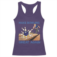 Make Bowling Great Again Racerback Tank Top Funny Bowler Gift - Wonder Print Shop