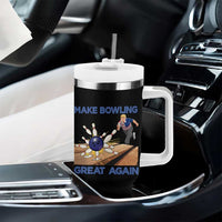 Make Bowling Great Again Tumbler With Handle Funny Bowler Gift - Wonder Print Shop