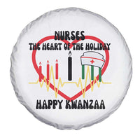 Nurse The Heart Of The Holiday Spare Tire Cover Happy Kwanzaa Medical Gift - Wonder Print Shop