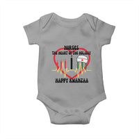 Nurse The Heart Of The Holiday Baby Onesie Happy Kwanzaa Medical Gift - Wonder Print Shop