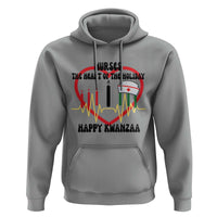Nurse The Heart Of The Holiday Hoodie Happy Kwanzaa Medical Gift - Wonder Print Shop