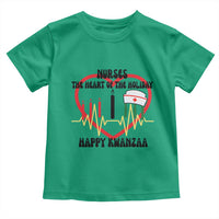 Nurse The Heart Of The Holiday Toddler T Shirt Happy Kwanzaa Medical Gift - Wonder Print Shop