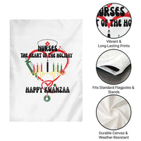 Nurses The Heart Of The Holiday Garden Flag Kwanzaa Celebration Gift - Wonder Print Shop