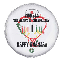Nurses The Heart Of The Holiday Spare Tire Cover Kwanzaa Celebration Gift - Wonder Print Shop