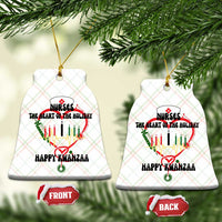 Nurses The Heart Of The Holiday Ceramic Ornament Kwanzaa Celebration Gift - Wonder Print Shop