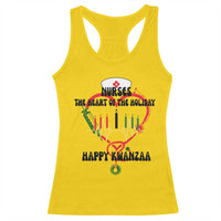 Nurses The Heart Of The Holiday Racerback Tank Top Kwanzaa Celebration Gift - Wonder Print Shop
